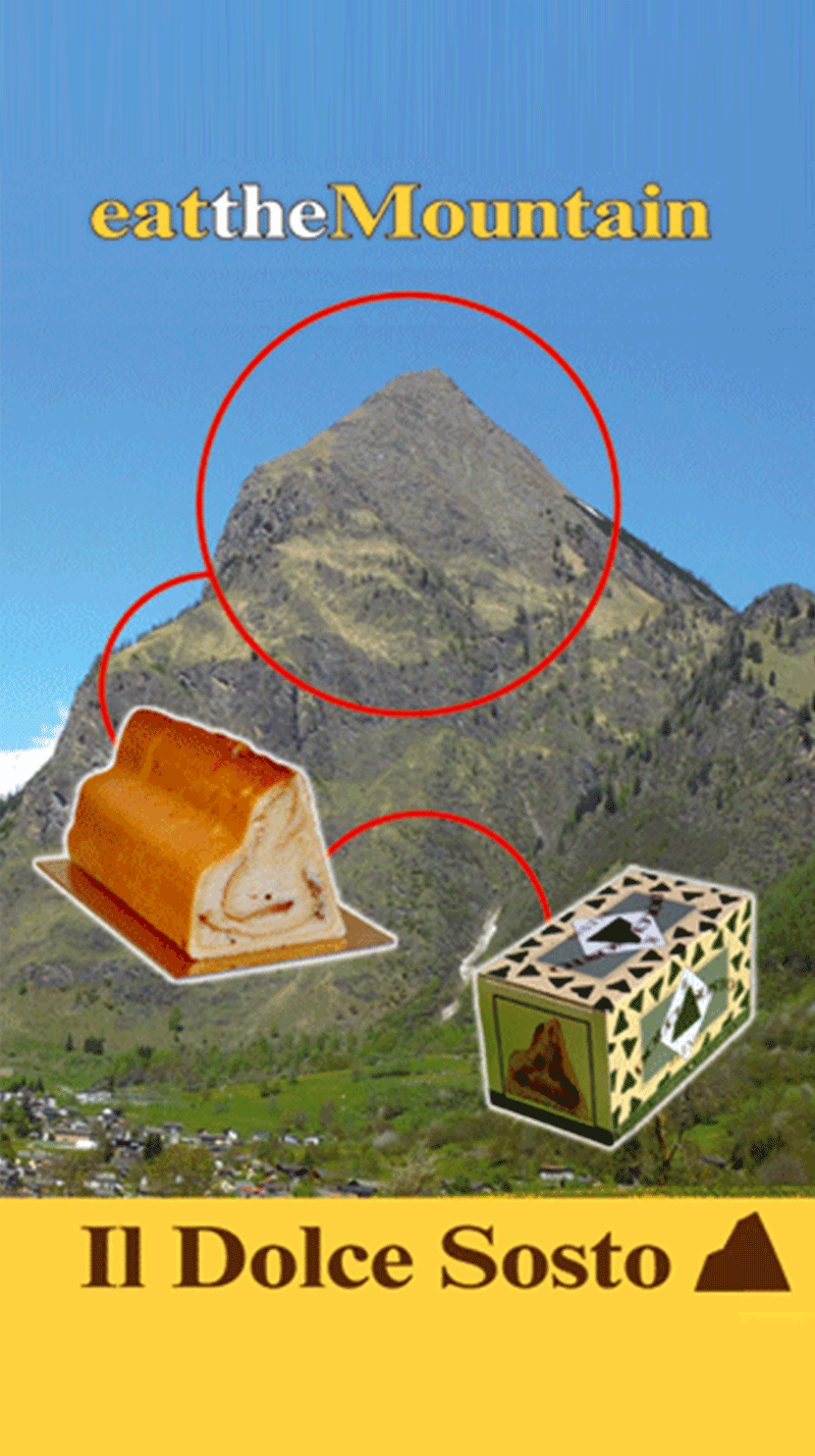 Dolce Sosto, la montagna che si mangia